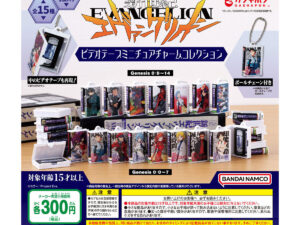 : 日本 EVA 新世紀福音戰士 Neon Genesis Evangelion 扭蛋 匙扣 VHS 錄音帶款式
