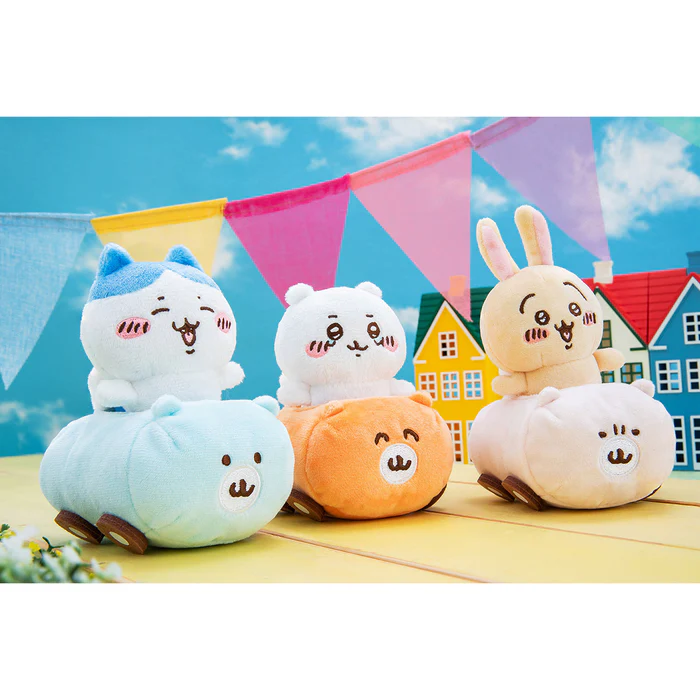 日本 Chiikawa 公仔 擺設 車連公仔匙扣