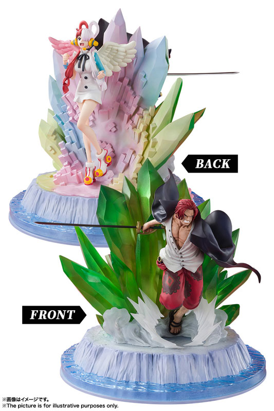 フィギュアーツZERO ［超激戦］シャンクス＆ウタ -ONE PIECE FILM RED Ver.-[BANDAI SPIRITS]【送料無料】《発売済・在庫品》
