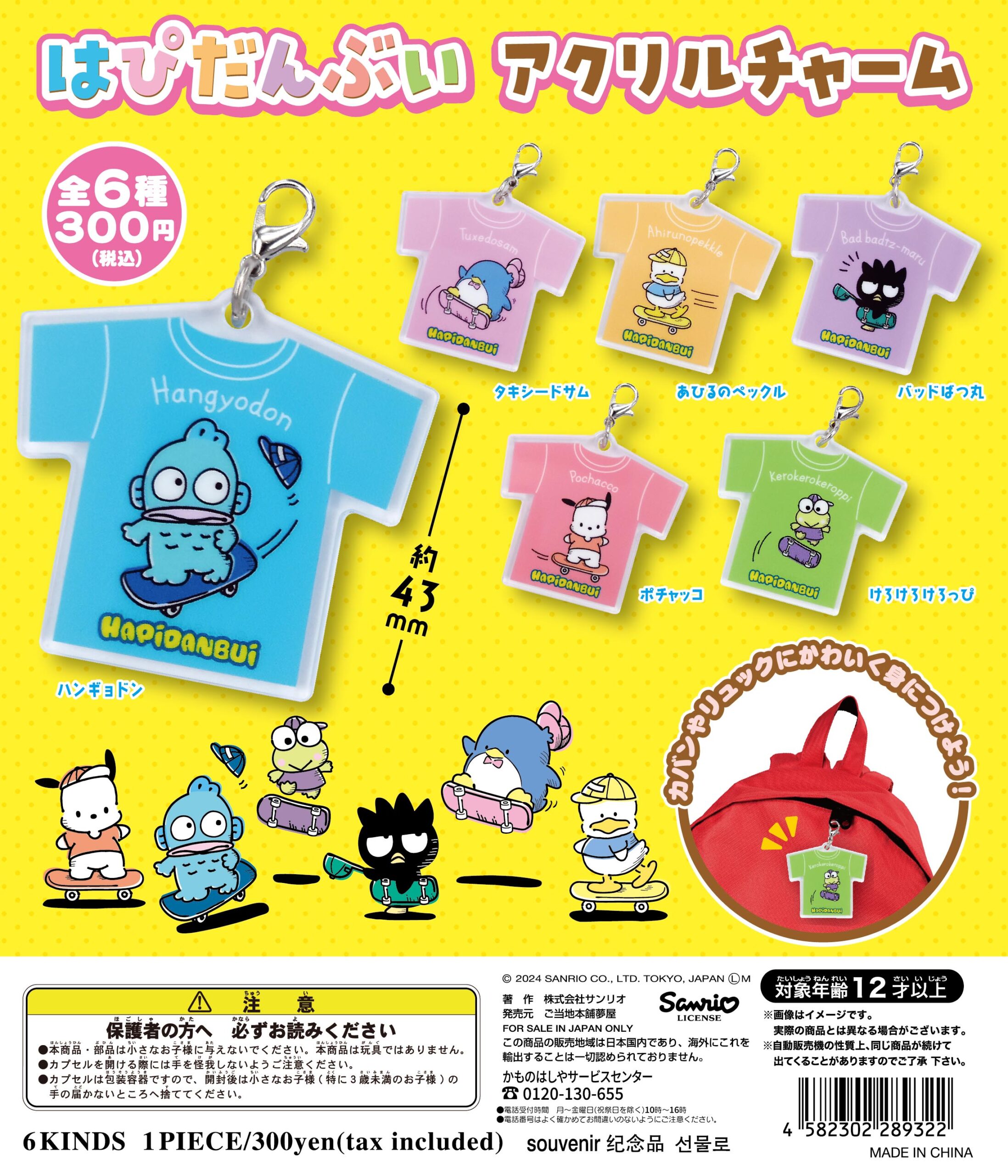 Hapidan Charm Dp Nyukou Ol