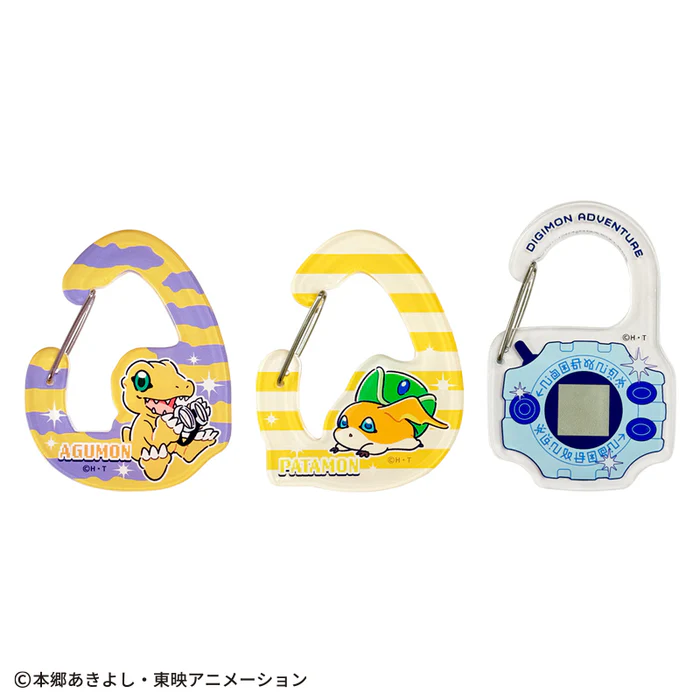 數碼暴龍大冒險 亞加力膠登山扣