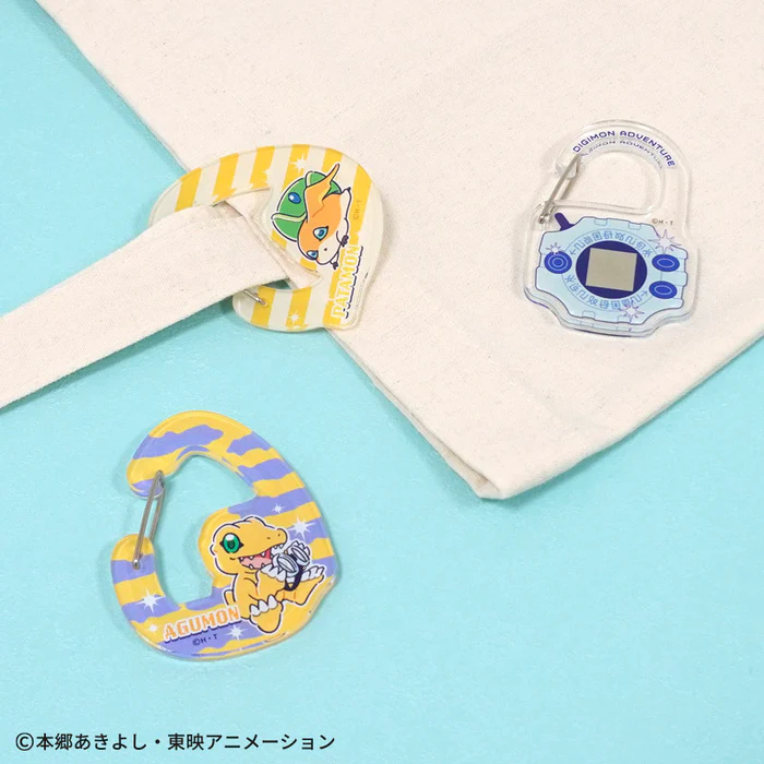 數碼暴龍大冒險 亞加力膠登山扣