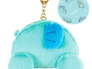 日本 sanrio hangyodon 水怪 公仔匙扣 散銀包 散子包